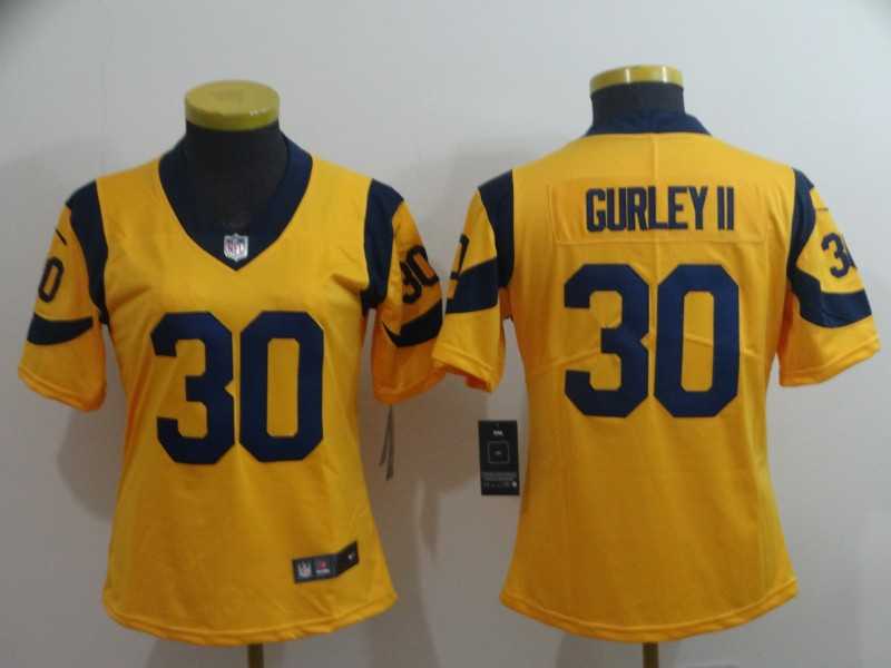 Women Nike Rams 30 Todd Gurley II Gold Vapor Untouchable Limited Jersey,We sell and wholesale Women Nike Rams 30 Todd Gurley II Gold Vapor Untouchable Limited Jersey on line form chian!